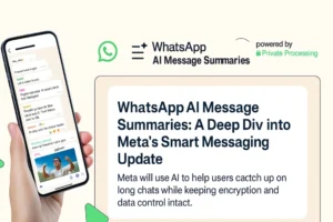 WhatsApp AI message summaries