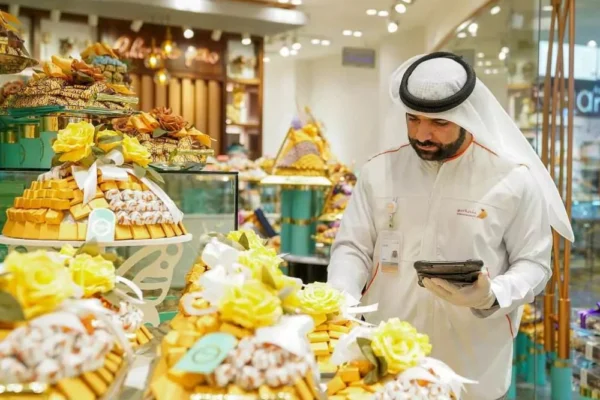 Food safety inspection for a newly opened food business in UAE.