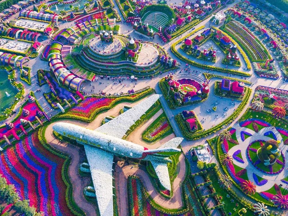 Dubai Miracle Garden.
