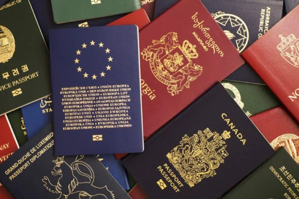 Passport cover copy for entry permit UAE.