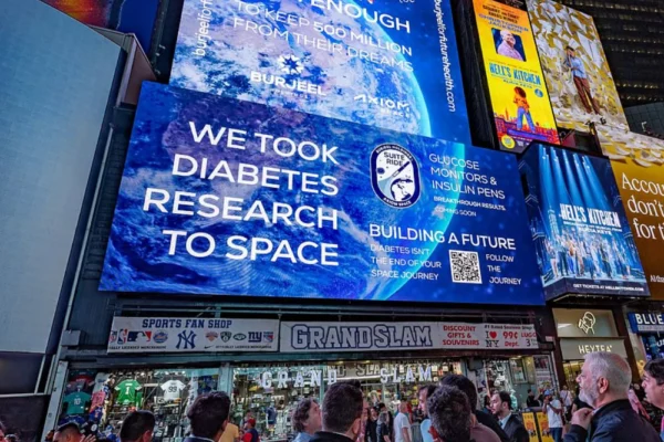 astronaut with diabetes