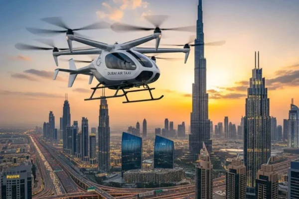 UAE air taxi launch 2025