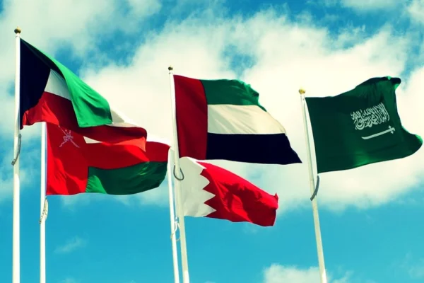 "GCC countries flags representing GCC visa options for UAE residents”