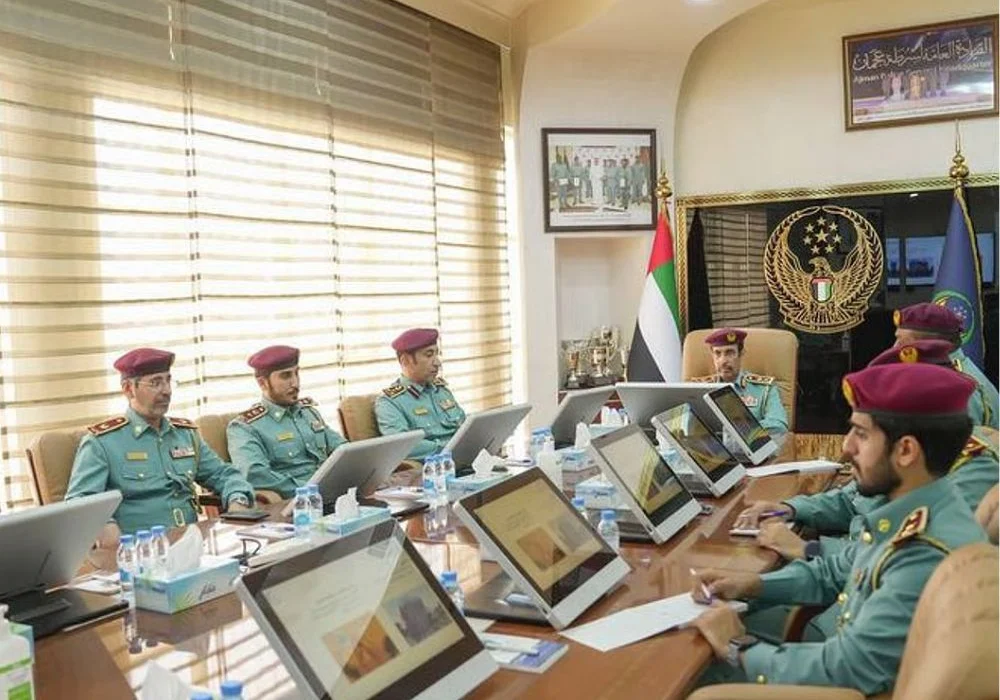 1. “Ajman Police digital complaints service launch discussion"