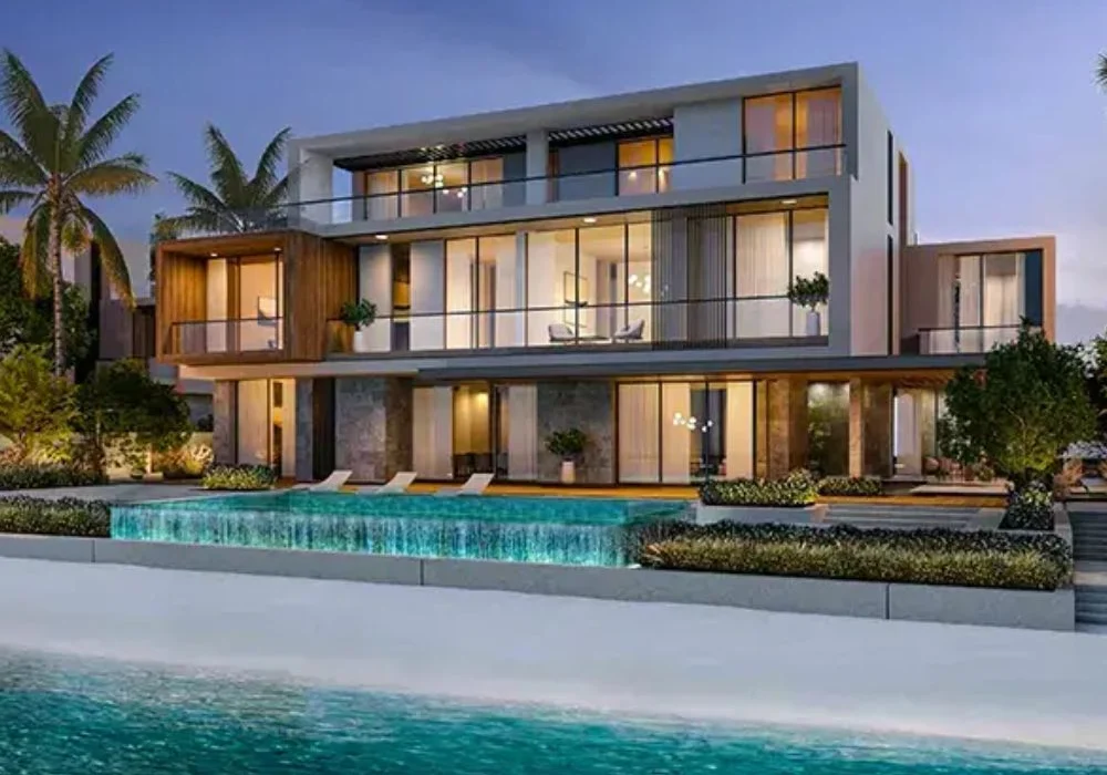 Dubai waterfront homes premium.