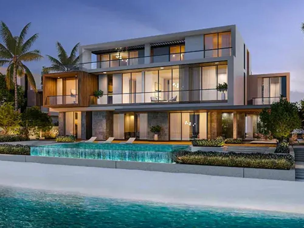 Dubai waterfront homes premium.