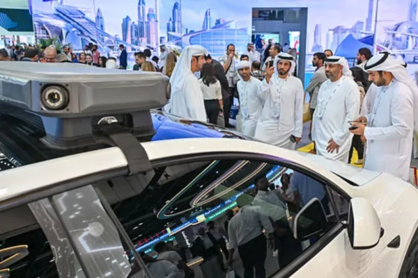 3. “Abu Dhabi Smart Car equipped with advanced surveillance technology”