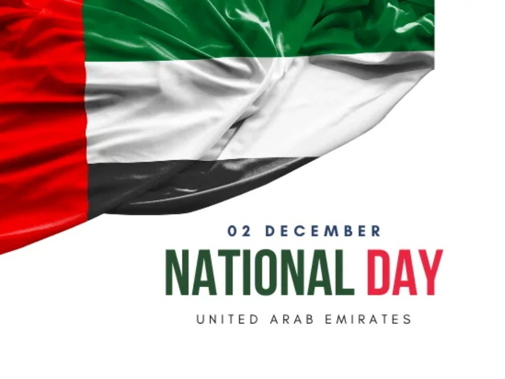Illustration showing upcoming UAE 54th National Day
