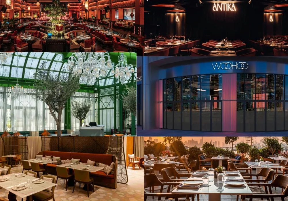 New restaurants in Dubai.
