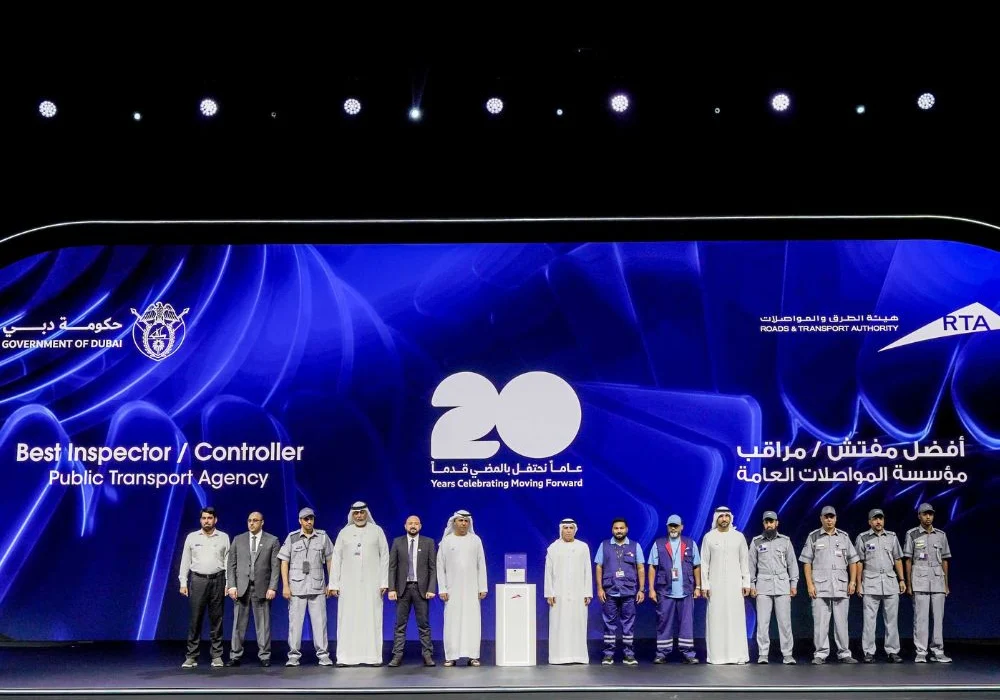 Dubai RTA 20th Anniversary celebrations highlighting 20 years of innovation