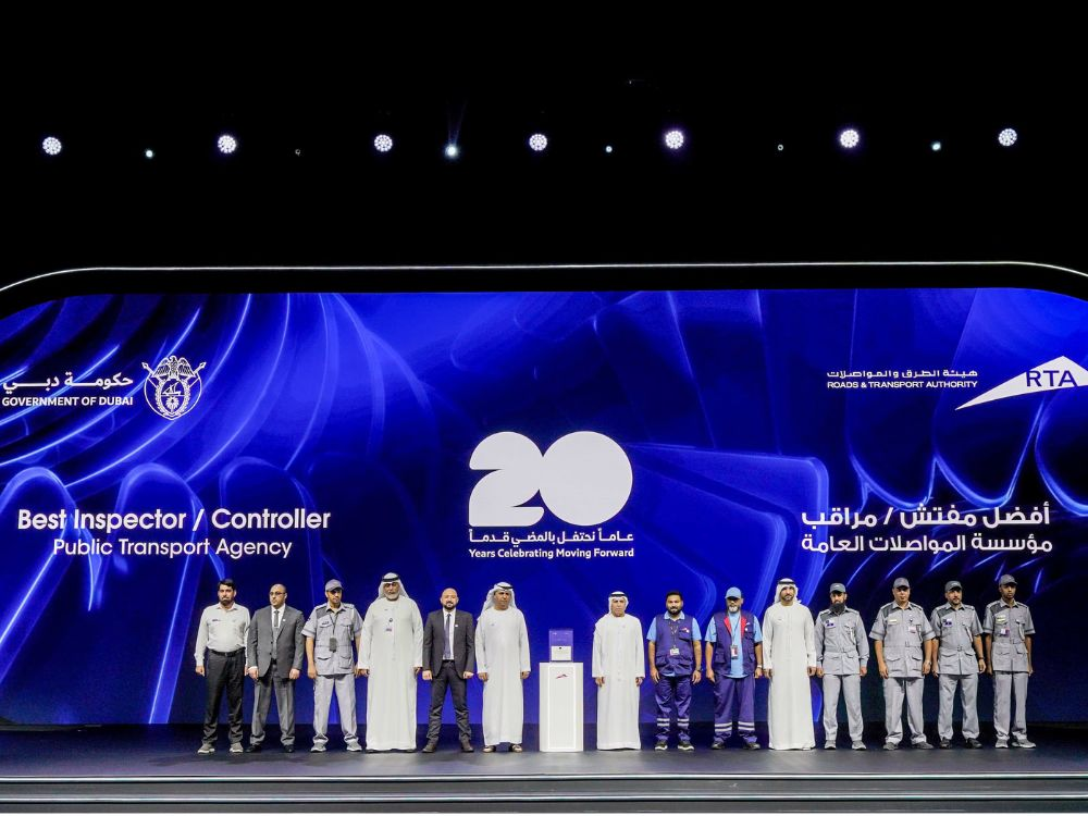 Dubai RTA 20th Anniversary celebrations highlighting 20 years of innovation