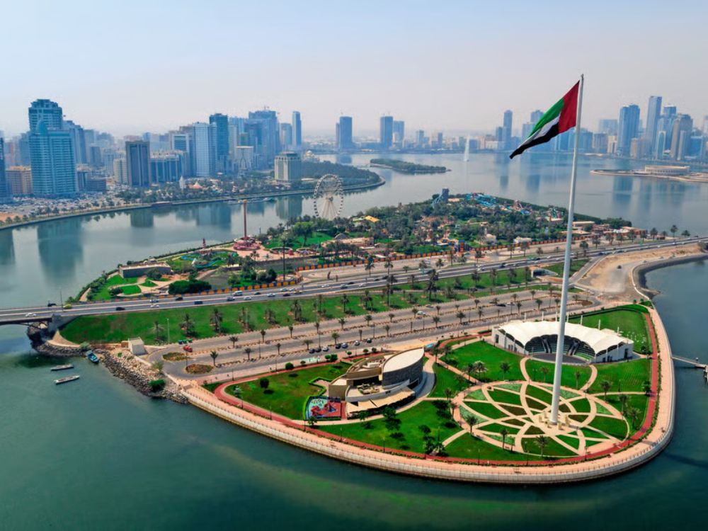 Sharjah greener city streets plan 2025.