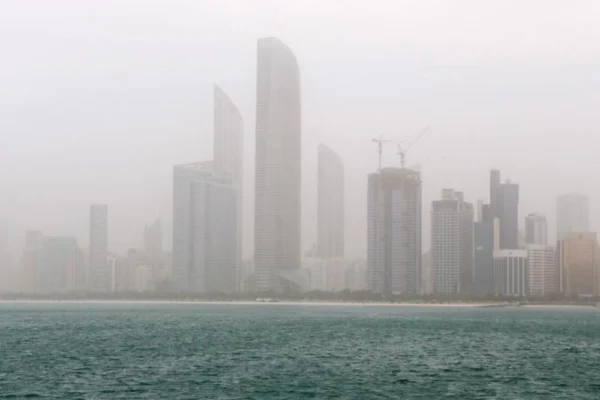 Morning fog during UAE temperature drop 2025.