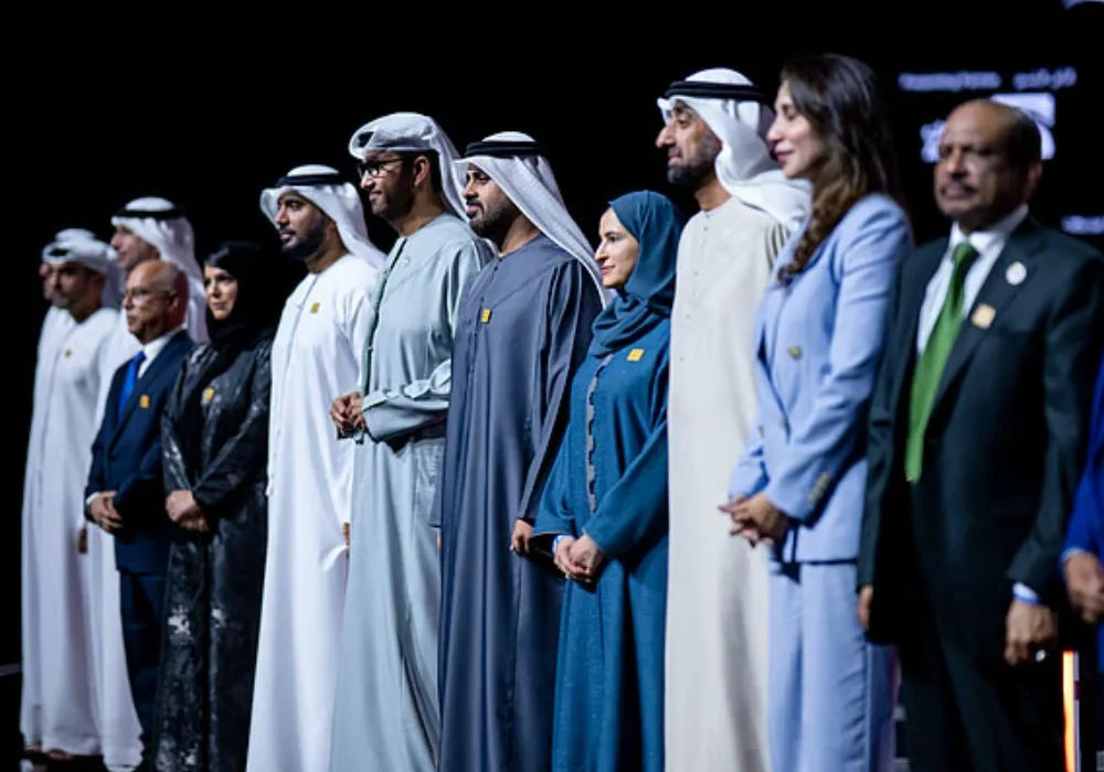 Theyab bin Mohamed bin Zayed Al Nahyan witnesses the launch of the Walk to Mars Initiative Abu Dhabi.