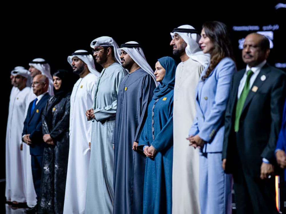 Theyab bin Mohamed bin Zayed Al Nahyan witnesses the launch of the Walk to Mars Initiative Abu Dhabi.