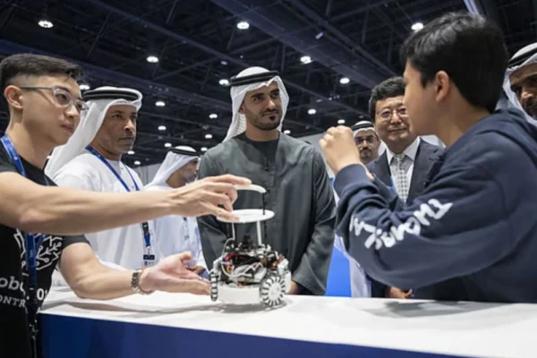 Sheikh Zayed Attends RoboCup Asia-Pacific 2025 Inauguration.