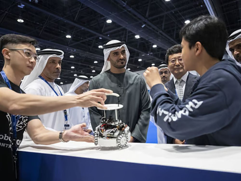 Sheikh Zayed Attends RoboCup Asia-Pacific 2025 Inauguration.