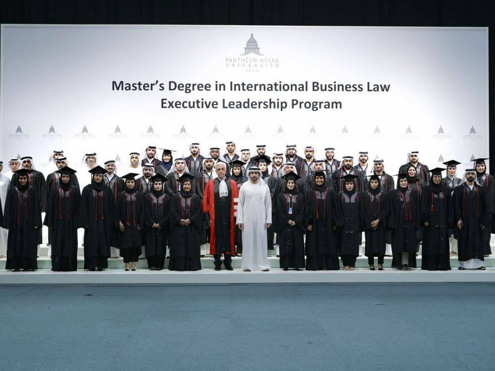 Students at UAE university campus: New UAE university enrolments 2025.