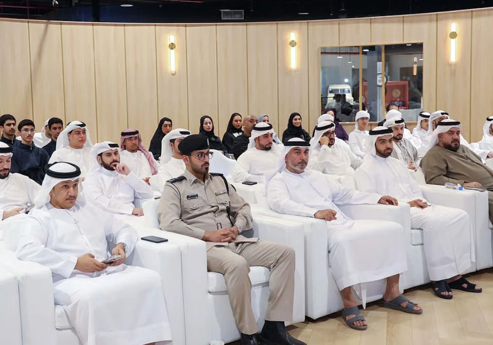 Sharjah AI-powered car repairs at Future Economy Forum.
