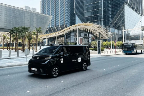 WeRide's Robotaxi on Al Maryah Island as Abu Dhabi Driverless Car Launch is on.