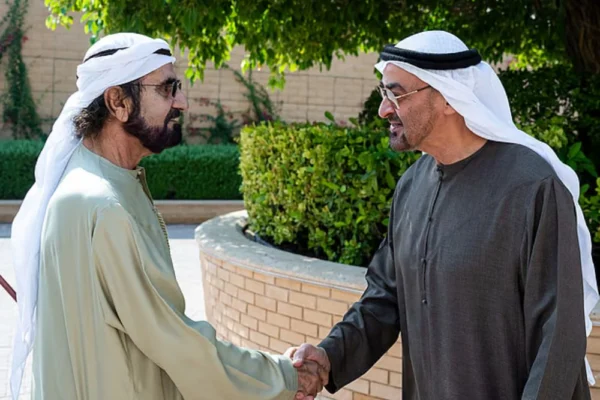 UAE President meeting Mohammed bin Rashid on13th November 2025.