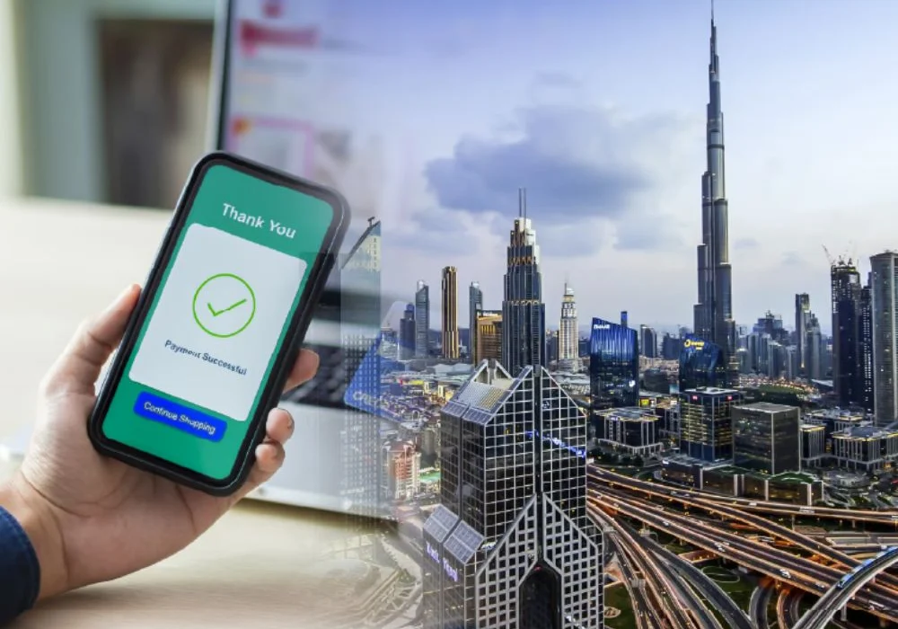 UAE cashless payments using smartphone leading GGC.