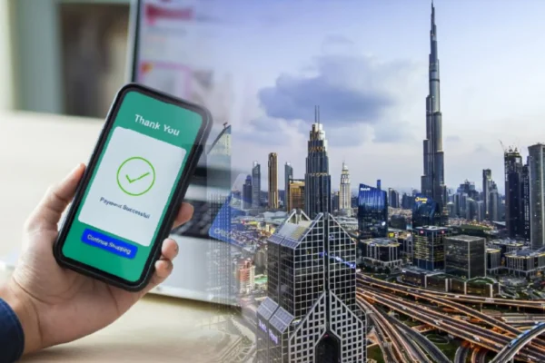 UAE cashless payments using smartphone leading GGC.