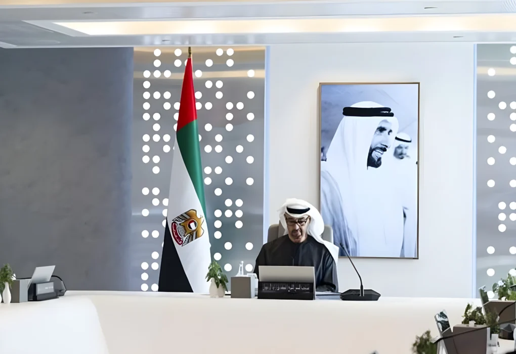 President Sheikh Mohamed bin Zayed Al Nahyan discussing ADNOC’s 5-year business plan, capex of $150 billion for 2026-2030 in ADNOC Board Meeting.