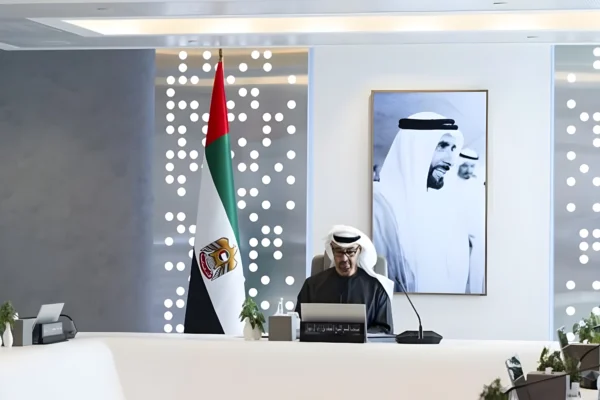 President Sheikh Mohamed bin Zayed Al Nahyan discussing ADNOC’s 5-year business plan, capex of $150 billion for 2026-2030 in ADNOC Board Meeting.
