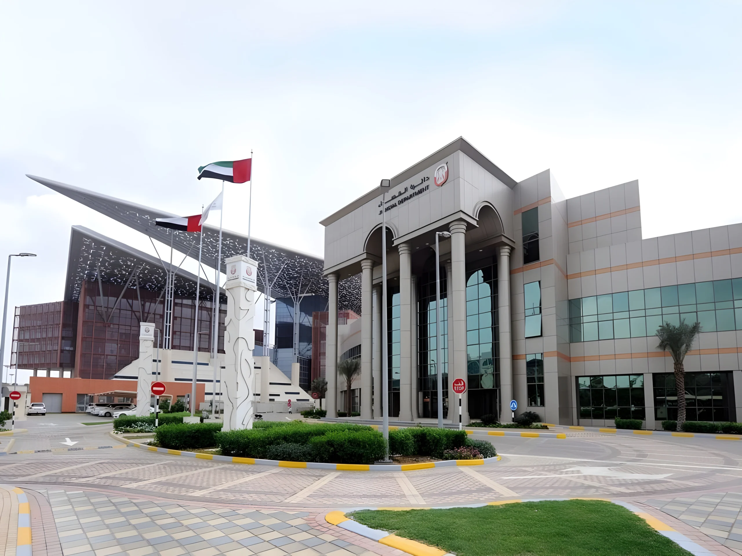 ADJD Abu Dhabi building.