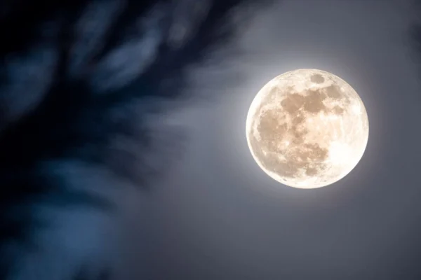 Last Super Moon of 2025 in UAE illustration.