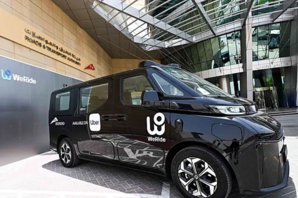 Dubai autonomous Uber rides.