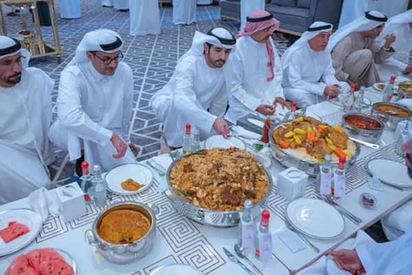 Sheikh Hamdan attends Dubai Lunch Initiative.