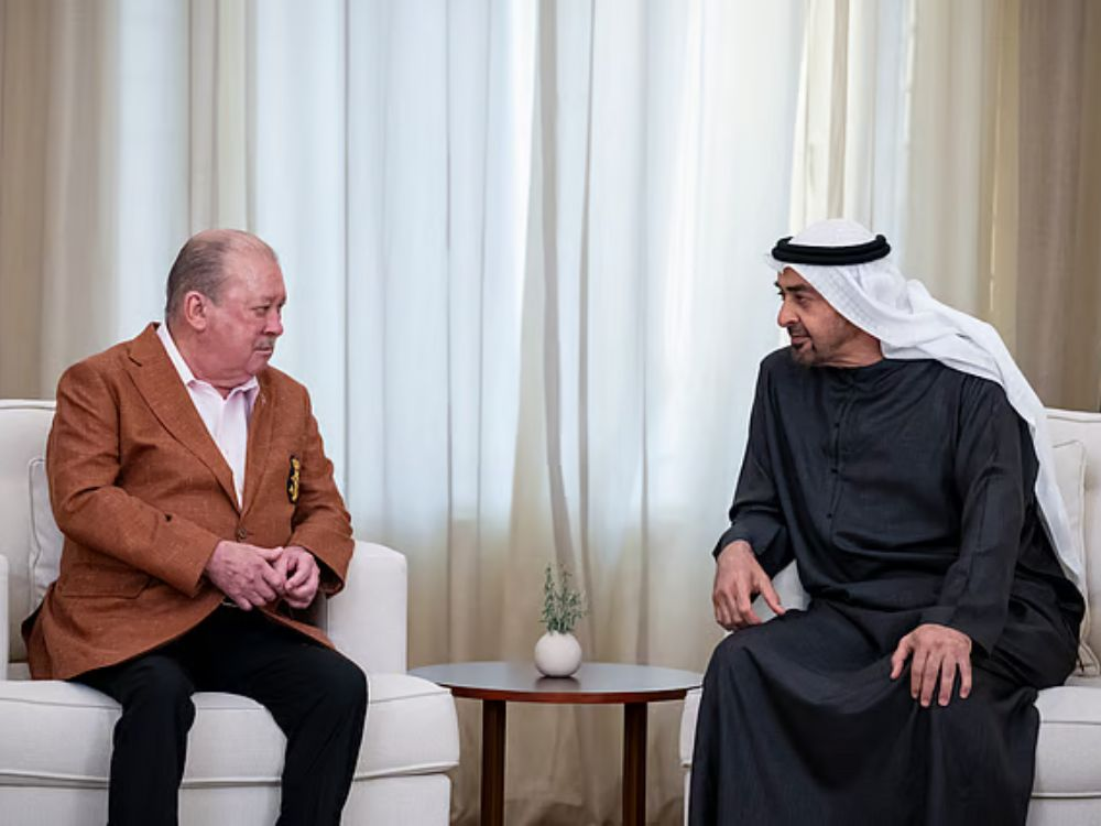 UAE President meets King of Malaysia during official talks